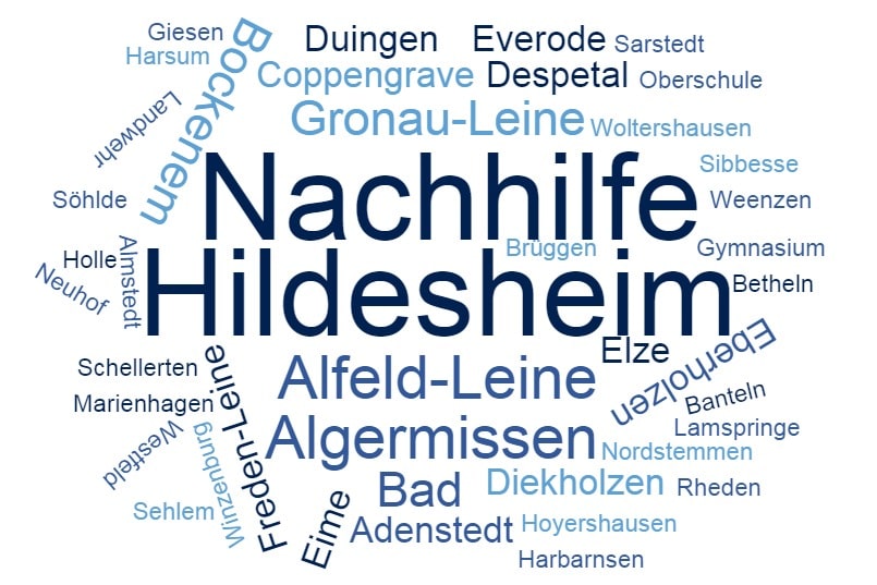 Nachhilfe im Landkreis Hildesheim – Unterrichten Sie auch in kleinen Ortschaften?